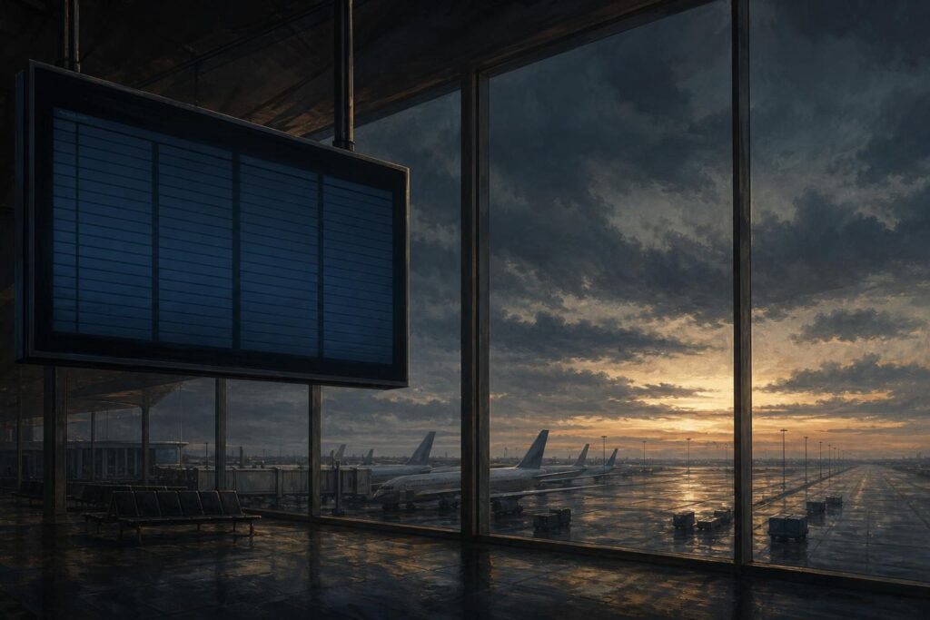 Ukrainian Drone Threat Halts Flights at Moscow's Airports