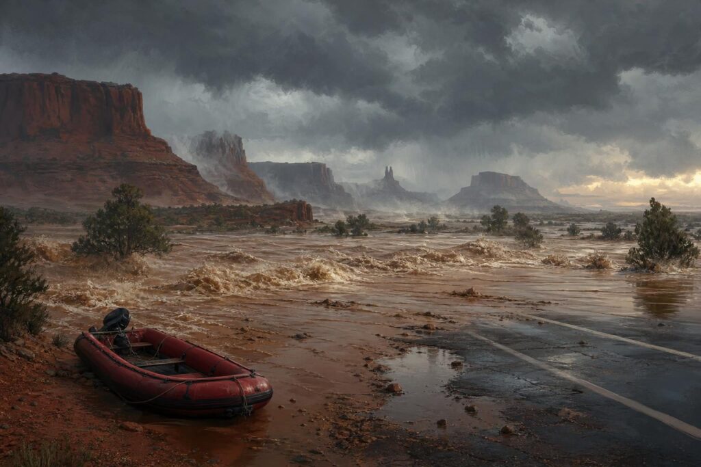 Floods Force Evacuations and Rescues Across Four Corners