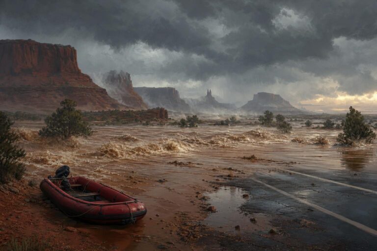 Floods Force Evacuations and Rescues Across Four Corners