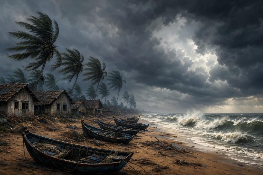 Cyclone Arnab Nears India's East Coast as Evacuations Expand