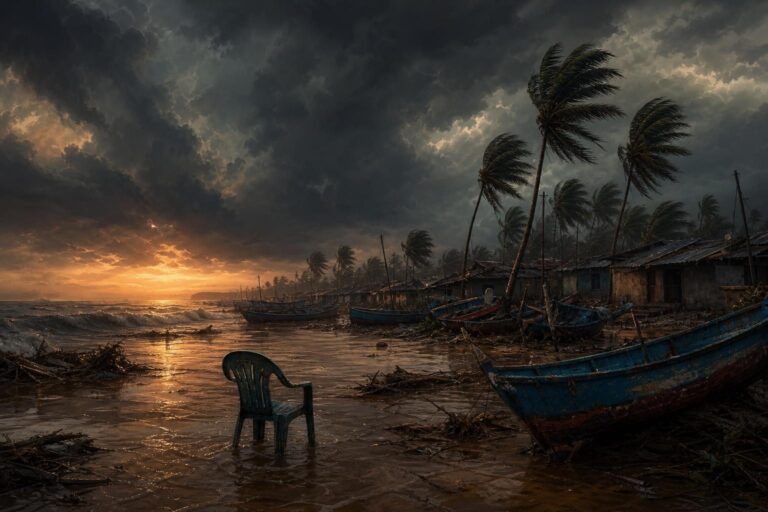Cyclone Arnab Hits India's East Coast, Triggering Evacuations